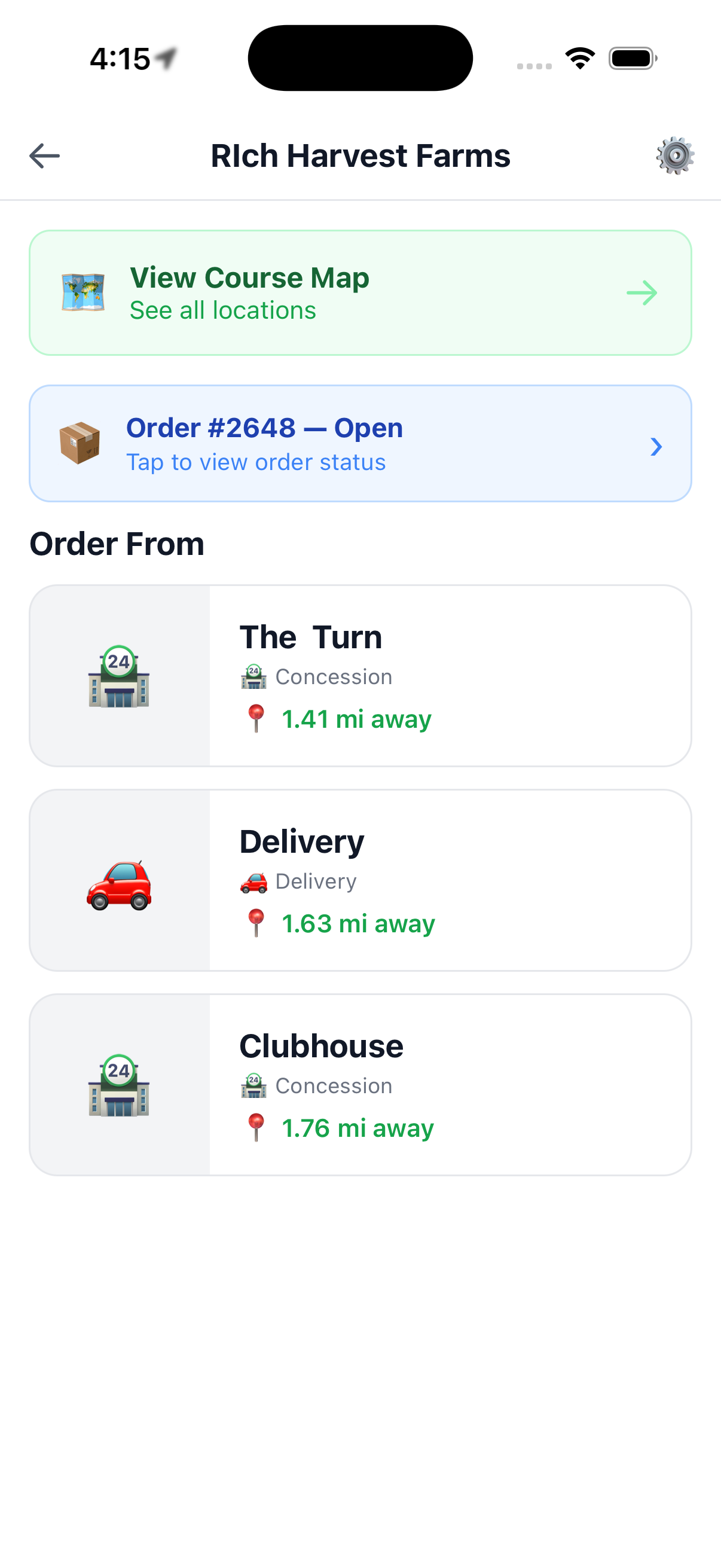 Improve Golfer Satisfaction.